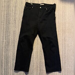 Levi’s Ribcage Straight Ankle Jeans - Size 34